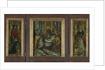 Triptych with the Last Supper and Donors by Anonymous