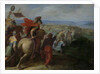 The Romans under Cerealis Defeat Claudius Civilis and the Batavians following betrayal from within by Otto van Veen
