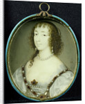 Henriëtte Maria of France by John Hoskins