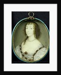 Henriëtte Maria of France by John Hoskins