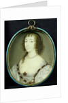 Henriëtte Maria of France by John Hoskins