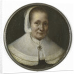 Portrait of a woman of fifty by Gerrit Lundens