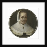 Portrait of a woman of fifty by Gerrit Lundens