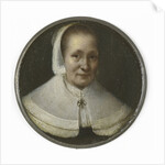 Portrait of a woman of fifty by Gerrit Lundens