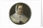Portrait of a woman of fifty by Gerrit Lundens