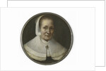Portrait of a woman of fifty by Gerrit Lundens