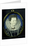 Portrait of a woman by Isaac Oliver