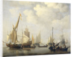 A Calm at Sea by Willem van de Velde II