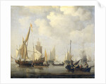 A Calm at Sea by Willem van de Velde II