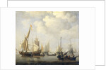A Calm at Sea by Willem van de Velde II