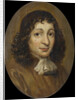 Portrait of a man by Johan Michaël Schmidt Crans