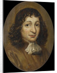 Portrait of a man by Johan Michaël Schmidt Crans