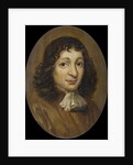 Portrait of a man by Johan Michaël Schmidt Crans
