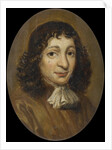 Portrait of a man by Johan Michaël Schmidt Crans