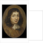 Portrait of a man by Johan Michaël Schmidt Crans
