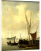 A Harbor by Willem van de Velde II