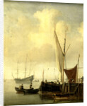 A Harbor by Willem van de Velde II