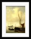 A Harbor by Willem van de Velde II