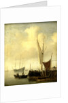 A Harbor by Willem van de Velde II
