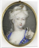 Portrait of a woman, presumably Christiane Charlotte of Württemberg by Anonymous