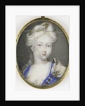 Portrait of a woman, presumably Christiane Charlotte of Württemberg by Anonymous