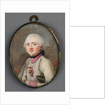Portrait of an Austrian officer by Anonymous