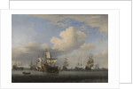 Captured English Ships after the Four Days Battle by Willem van de Velde II