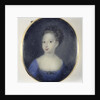 Portrait, a girl, probably a daughter of George II, King of England by Anonymous