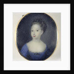 Portrait, a girl, probably a daughter of George II, King of England by Anonymous