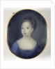 Portrait, a girl, probably a daughter of George II, King of England by Anonymous