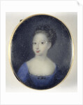 Portrait, a girl, probably a daughter of George II, King of England by Anonymous