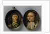 Portrait of a man and a woman by Anonymous