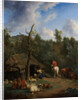 The cabin by Adriaen van de Velde