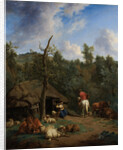 The cabin by Adriaen van de Velde