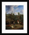 The cabin by Adriaen van de Velde