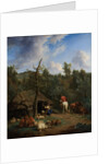 The cabin by Adriaen van de Velde
