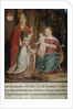 Memorial Panel for Lubbert Bolle by Anonymous
