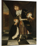 Portrait of a Boy, called The Young Son of Admiral van Nes, The Admiral's Son by François Verwilt