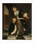 Portrait of a Boy, called The Young Son of Admiral van Nes, The Admiral's Son by François Verwilt