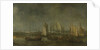 Battle on the Slaak between the Dutch and Spanish Fleets in the Night of 12-13 September 1631 by Simon de Vlieger