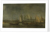 Battle on the Slaak between the Dutch and Spanish Fleets in the Night of 12-13 September 1631 by Simon de Vlieger
