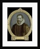 Portrait of Petrus Bertius, Professor at Leiden The Netherlands by Arnoud van Halen