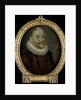 Portrait of Johannes Polyander à Kerckhoven, Professor of Theology in Leiden The Netherlands by Arnoud van Halen