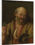A Man with a little drink Bottle by Ary de Vois