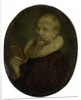 Portrait of Theodorus Schrevelius, Rector of the Latin School in Leiden The Netherlands by Arnoud van Halen