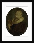 Portrait of Theodorus Schrevelius, Rector of the Latin School in Leiden The Netherlands by Arnoud van Halen