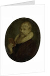 Portrait of Theodorus Schrevelius, Rector of the Latin School in Leiden The Netherlands by Arnoud van Halen