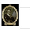 Portrait of Adriaen Pietersz van de Venne, Painter and Poet by Arnoud van Halen