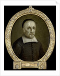 Portrait of Cornelis Hendriksz Udemans, Poet in Veere The Netherlands by Jan Maurits Quinkhard