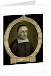 Portrait of Cornelis Hendriksz Udemans, Poet in Veere The Netherlands by Jan Maurits Quinkhard